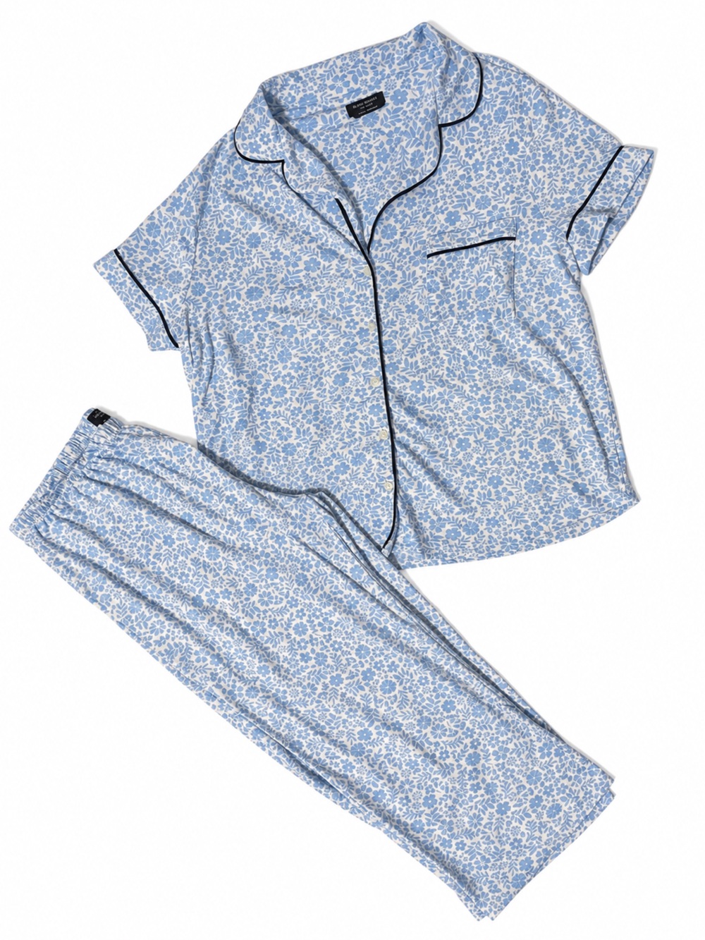 kate spade Light Blue Floral Pajama Set size XL